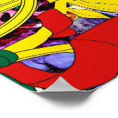 Portugees folkart design poster (Hoek)