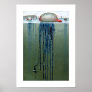 Portugees Man-o-oorlog Poster