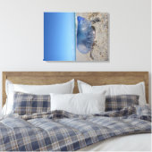 Portugees Man O' War Canvas Afdruk (Insitu (Slaapkamer))
