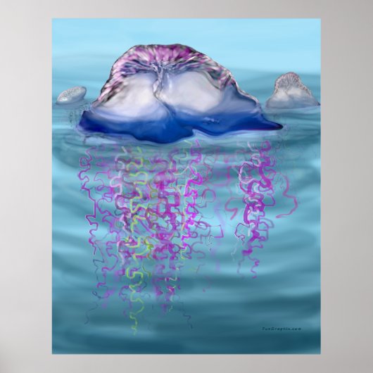 Portugees man van oorlog poster (Voorkant)