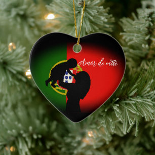 Portugees moederschap keramisch ornament