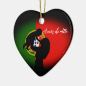 Portugees moederschap keramisch ornament (Links)