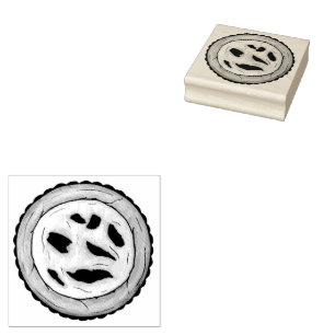 Portugees Pastel de Nata Ei Custard Tart gebak Rubberstempel