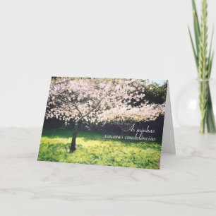 Portugees: Pêsames/frase-inspiratie/sympathie Kaart