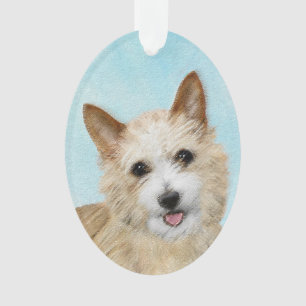 Portugees Podengo Pequeno schilderen - Oorspronkel Ornament