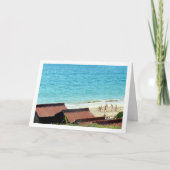 Portugees strand kaart (Voorkant)