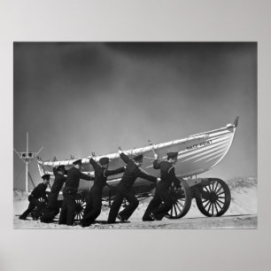 Portugees Surf- en cabinepersoneel: 1942 Poster