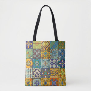 Portugees Talavera Tegel Design Draagtas