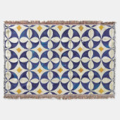 Portugees tegels - Azulejo Pattern-ontwerp Deken (Voorkant)