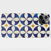 Portugees tegels - Azulejo Pattern-ontwerp iPhone Hoesje (Achterkant horizontaal)