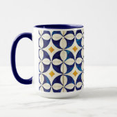 Portugees tegels - Azulejo Pattern-ontwerp Mok (Links)