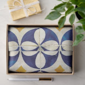 Portugees tegels - Azulejo Pattern-ontwerp Tissuepapier (Geschenk)