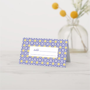 Portugees Tegels Blauw Bloemen Bruiloft