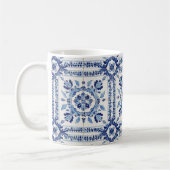 Portugees Tegels blauw en wit Hoesje-mate Koffiemok (Links)