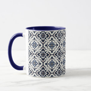 Portugees Tegels blauw en wit Mok