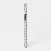 Portugees tegels en raam balkon met vogel iPhone hoesje (Rechterkant)