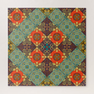 Portugees Tegels Talavera Stijl Patroon Legpuzzel