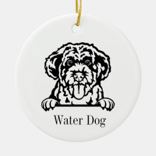 Portugees Water Dog ornament