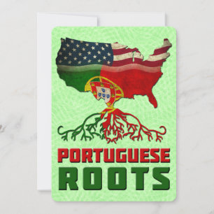 Portugese Amerikaanse rots nodigt Kaart