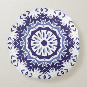 Portugese azulejo-keramiek voor sierdoeleinden. Mi Rond Kussen