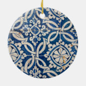 portugese azulejo keramisch ornament (Achterkant)