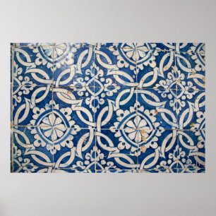 portugese azulejo poster