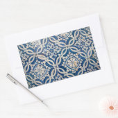 portugese azulejo rechthoekige sticker (Envelop)