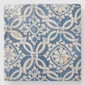  portugese azulejo stenen onderzetter (Voorkant)