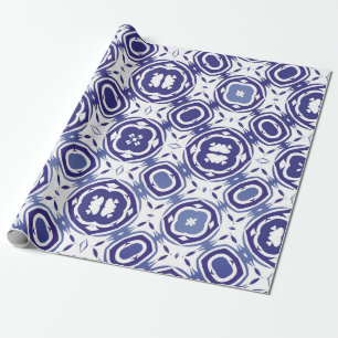 Portugese azulejo-tegels. Minimale vormgeving. Cadeaupapier
