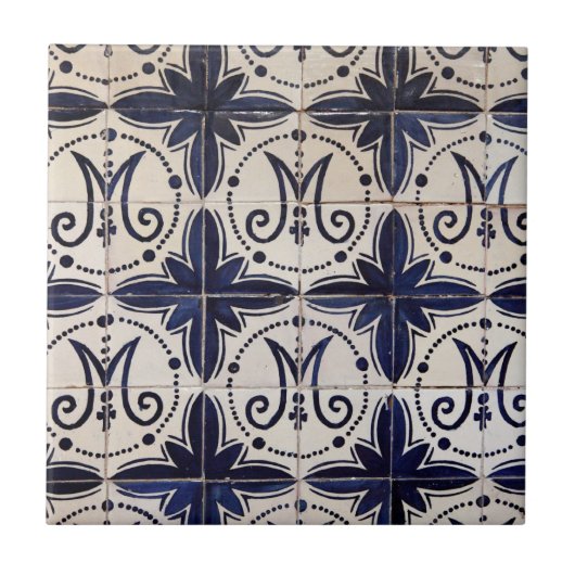 portugese azulejo tegeltje (Voorkant)