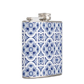 Portugese blauwe tegel heupfles (Rechts)