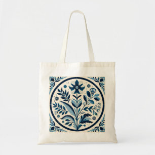 Portugese blauwe tegel tote bag
