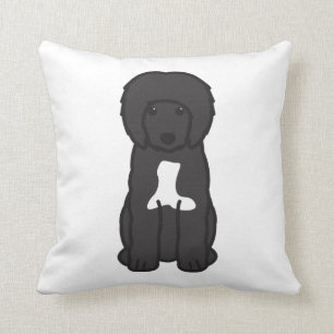 Portugese Cartoon waterhond Kussen