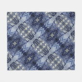 Portugese cultuur design fleece deken (Voorkant (Horizontaal))