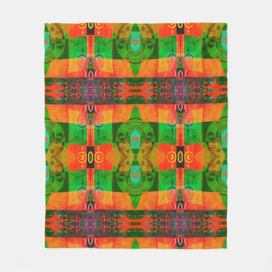 portugese design fleece deken (Voorkant)