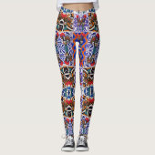 Portugese design Leggings (Voorkant)
