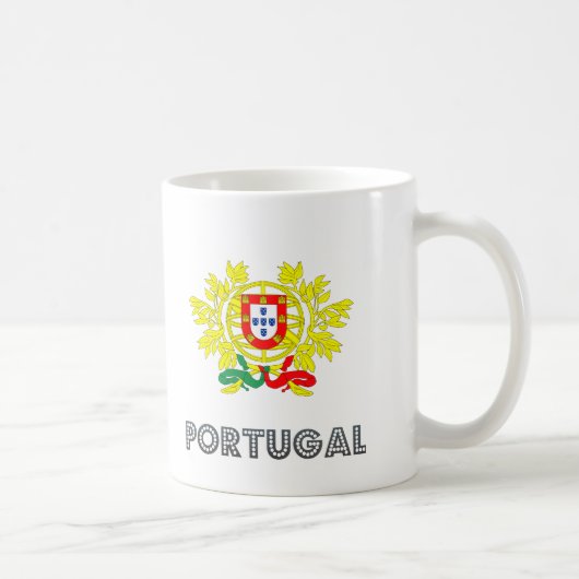 Portugese Emblem Koffiemok (Rechts)