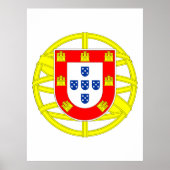 Portugese Emblem Poster (Voorkant)