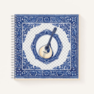 Portugese Erfenis - Gitaar- en Tegeldesign Notitieboek