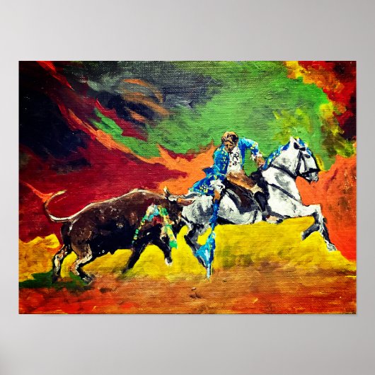 Portugese forcado poster (Voorkant)