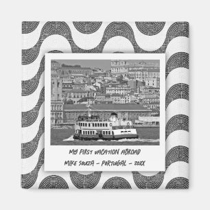 Portugese golven kasseisteen Eerste vakantie Magneet