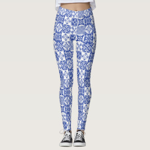 Portugese leggings azulejo tegels Lissabonstijl