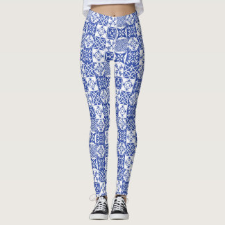 Portugese leggings azulejo tegels Lissabonstijl