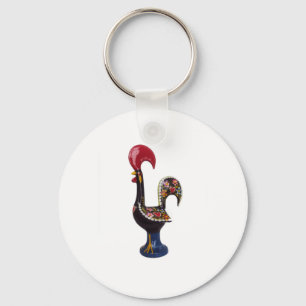 Portugese Lucky Rooster Sleutelhanger