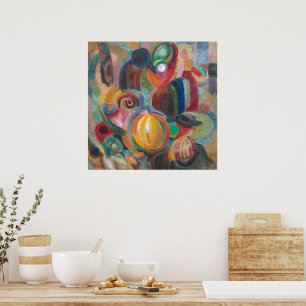 Portugese markt   Sonia Delaunay-Terk   Poster