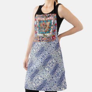 Portugese ontwerpen All-Over Print schort