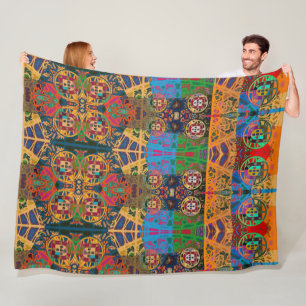 Portugese ontwerpen fleece deken