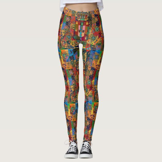Portugese ontwerpen leggings (Voorkant)