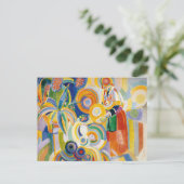 Portugese | Robert Delaunay Briefkaart (Staand voorkant)