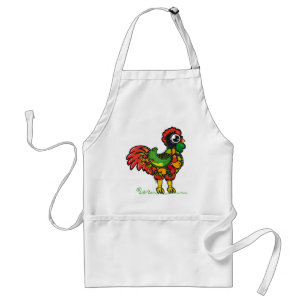 Portugese Rooster apron Standaard Schort